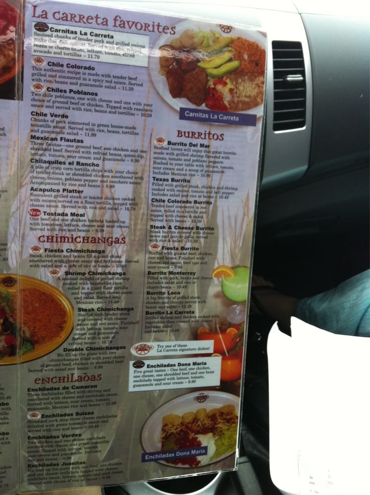 La Carreta Restaurant & Bar Menu - Image 3